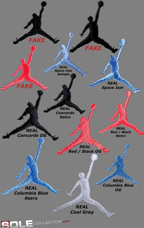 how to spot fake nike jordans|knock off jordans logo.